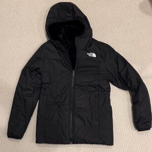 The North Face Black Reversible Girls Jacket